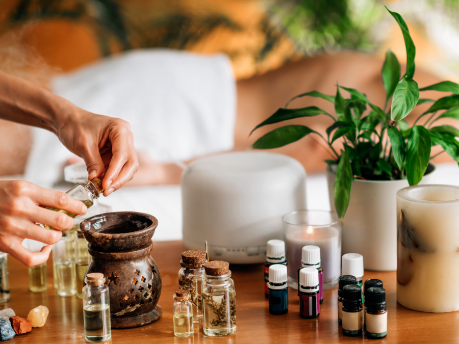 精油芳療方式