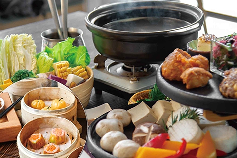 【蔬食午餐】悦性蔬食自助火鍋午餐