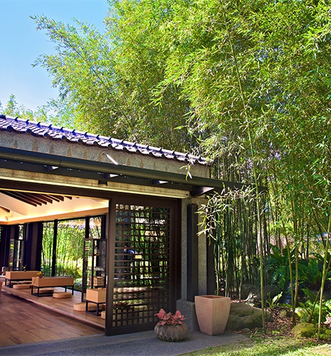 Gaea Yoga, Tea House, Twelve Constellations Herb Garden and Golden Bamboo Waterfall