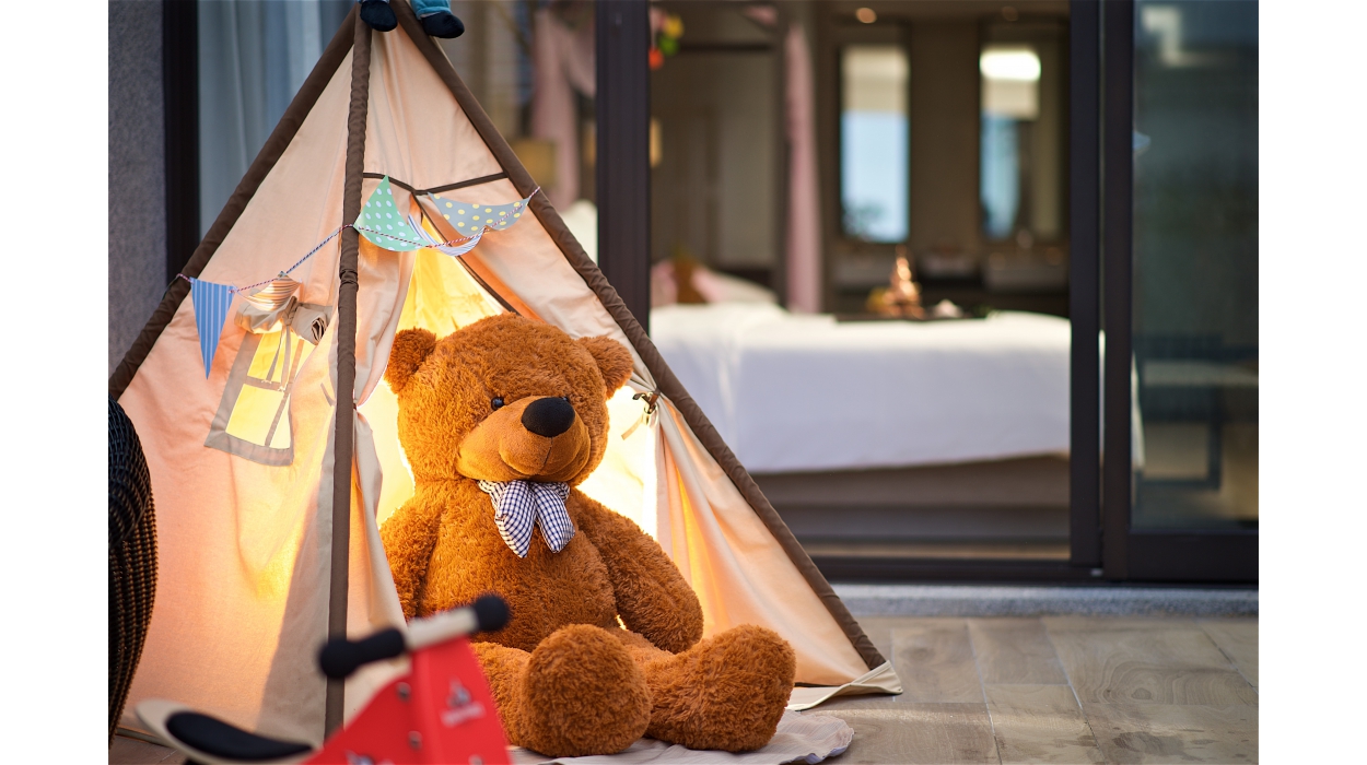 天竺葵親子星空花園套房 (加大房)